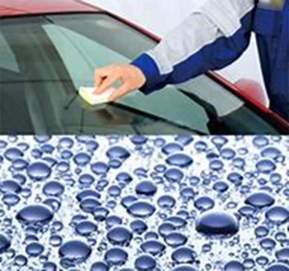 超撥水ガラスコーティング